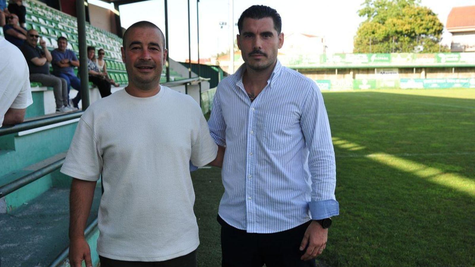 Marc Vidal (entrenador) y Álex Fernández (director deportivo).