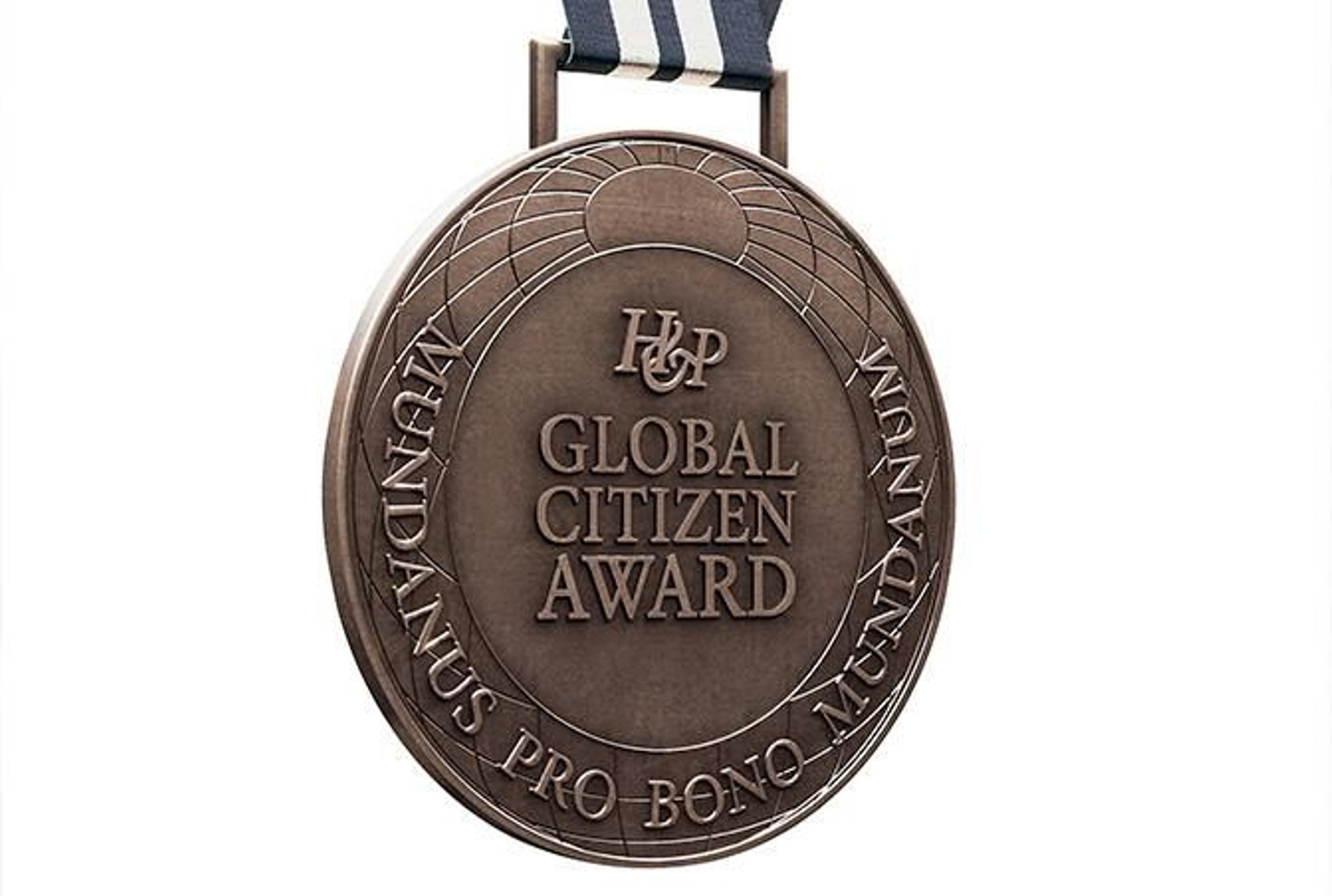 Medalla conmemorativa del Global Citizen Award