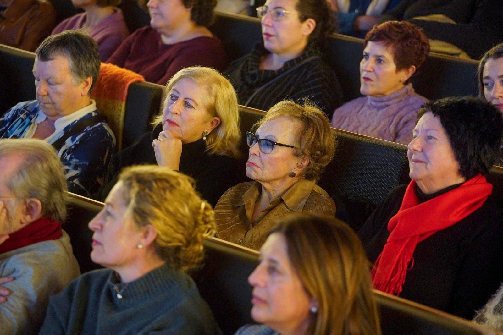 Elena Rodríguez y Mary Quintero en el Foro Atlántico.