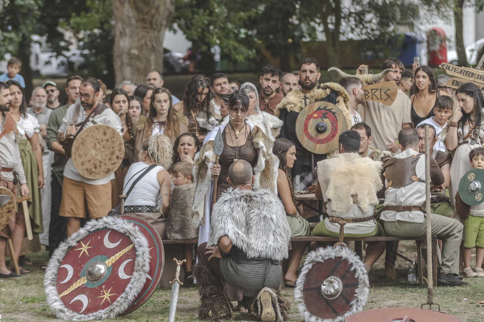 Galería | Los romanos cruzan el Lethes: Xinzo pone fin al Esquecemento, un evento con cifras récord