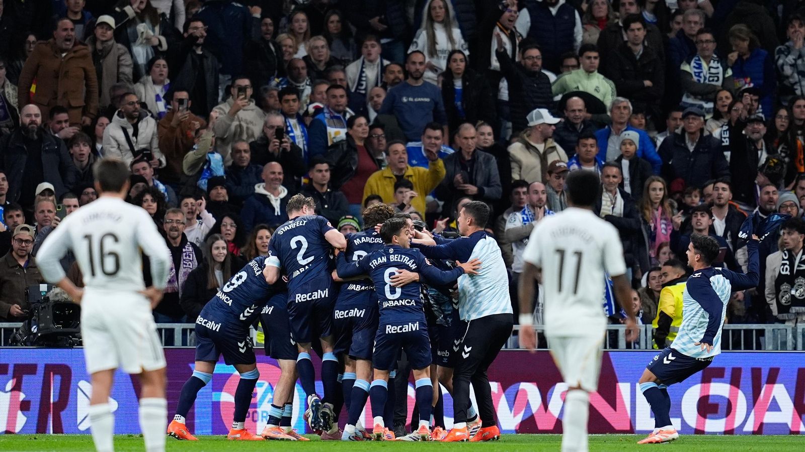 Galería | El Celta regresa al Santiago Bernabéu