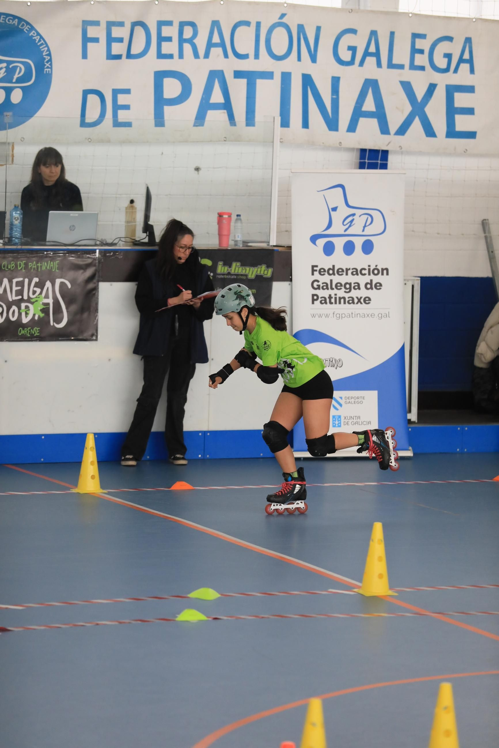 Galería | A Carballleira disfruta de una gran jornada la Liga Gallega Freestyle de patina, en imágenes