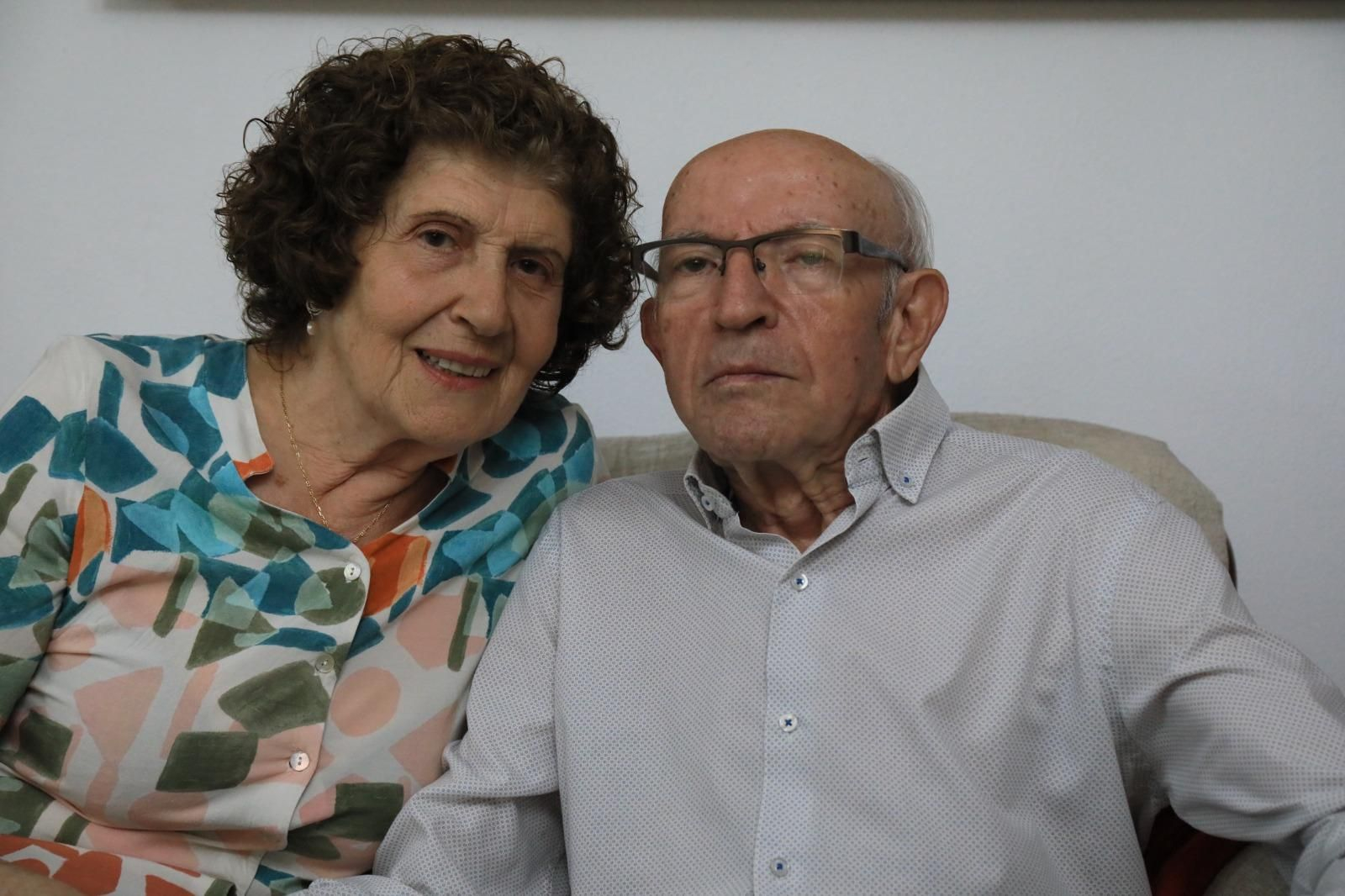 Conchi y Pepe, marido y mujer, cuidadora y paciente.
