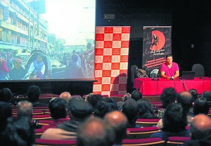 24.11.16.OURENSE.AUDITORIO.CONFERENCIA SEMANA AUDIOVISUAL CLUB ALPINO OURENSAN.