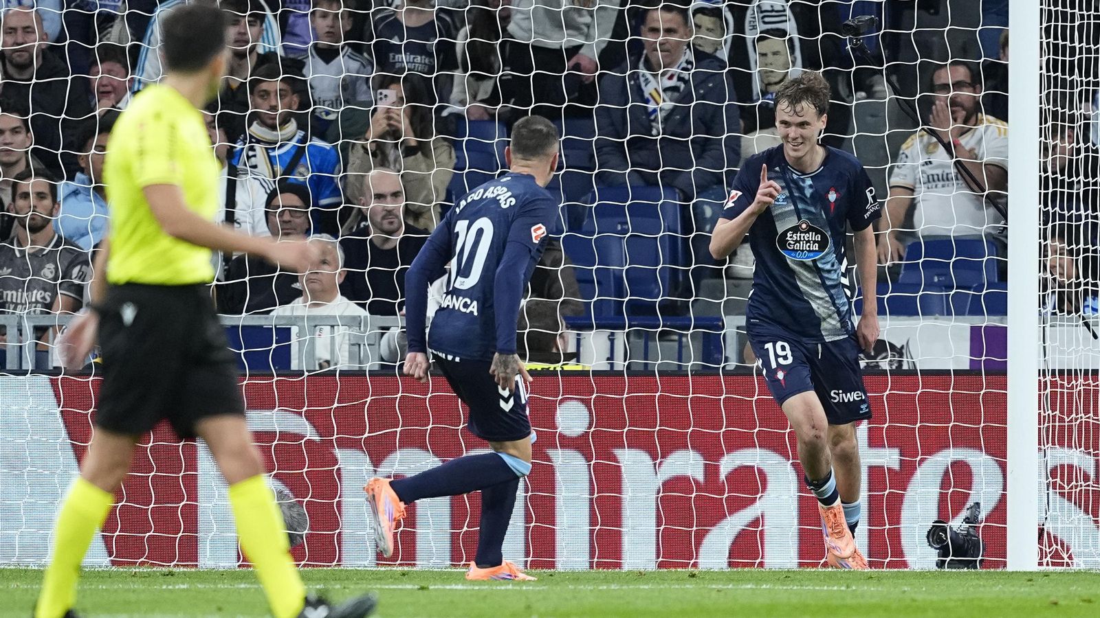 Galería | El Celta regresa al Santiago Bernabéu