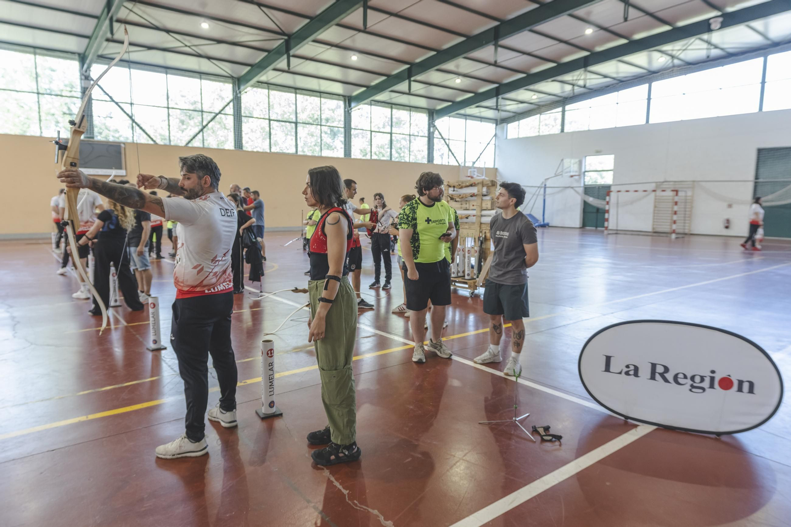 Una jornada llenas de arcos y flechas junto a +Deporte La Región