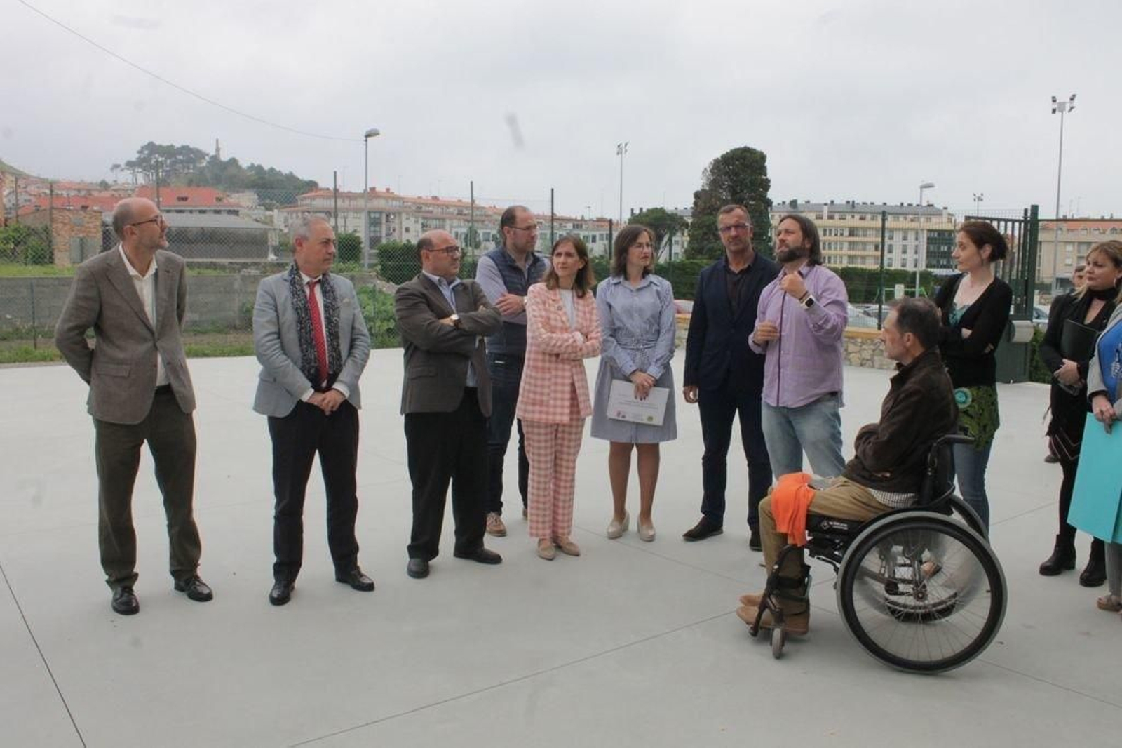 El arquitecto encargado del proyecto explicó a los asistentes en qué consistirán los trabajos.