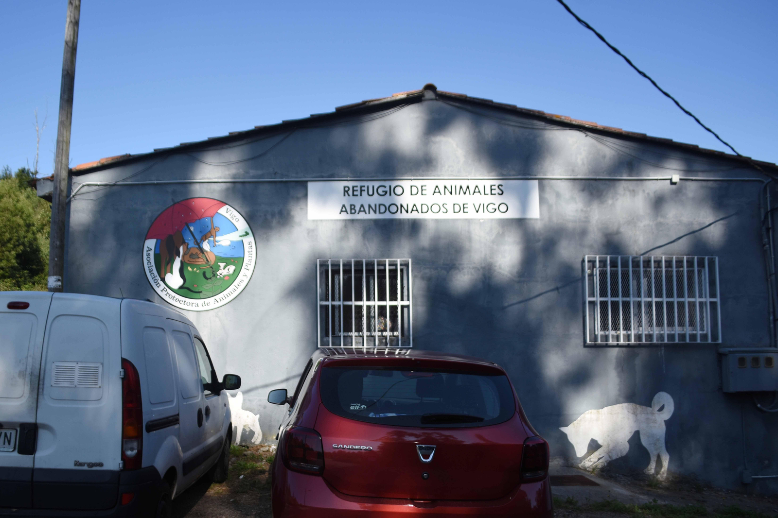 Instalaciones del refugio de animales abandonados de Vigo