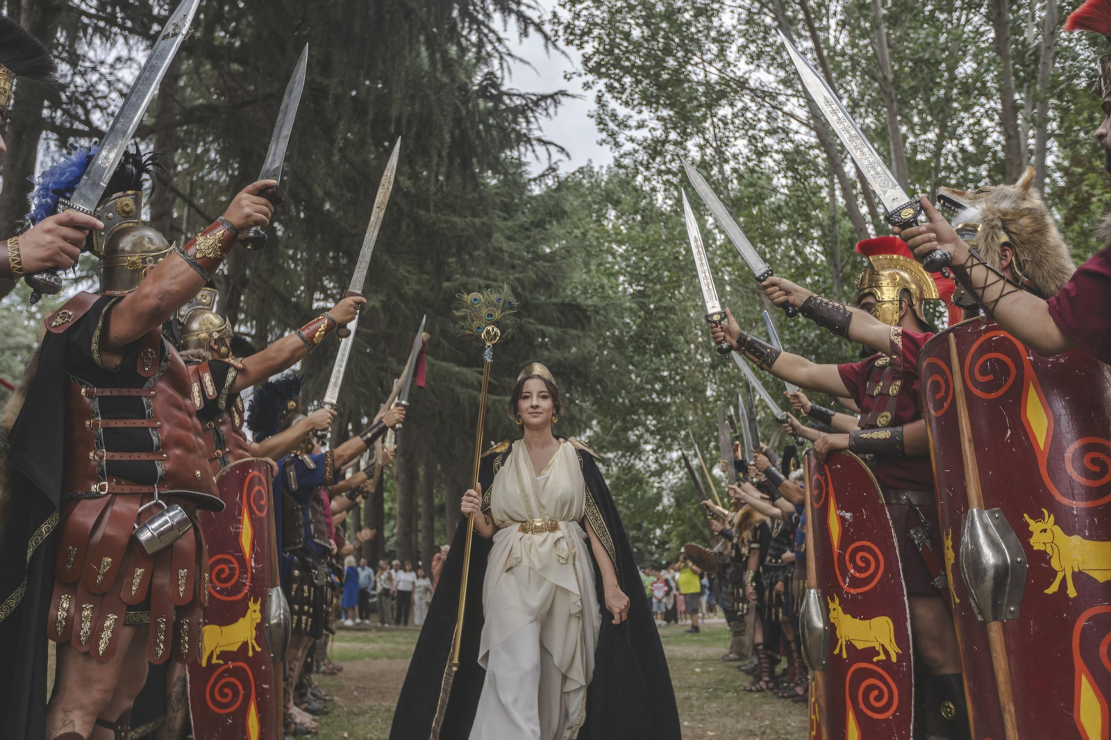 Galería | Los romanos cruzan el Lethes: Xinzo pone fin al Esquecemento, un evento con cifras récord