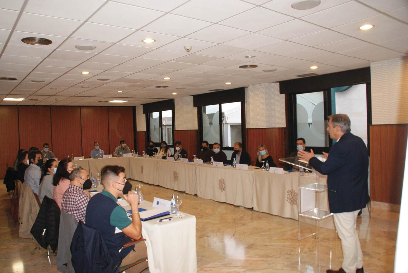 Acto de inauguración del Programa Superior en Dirección y Gestión de Empresas Vitivinícolas.