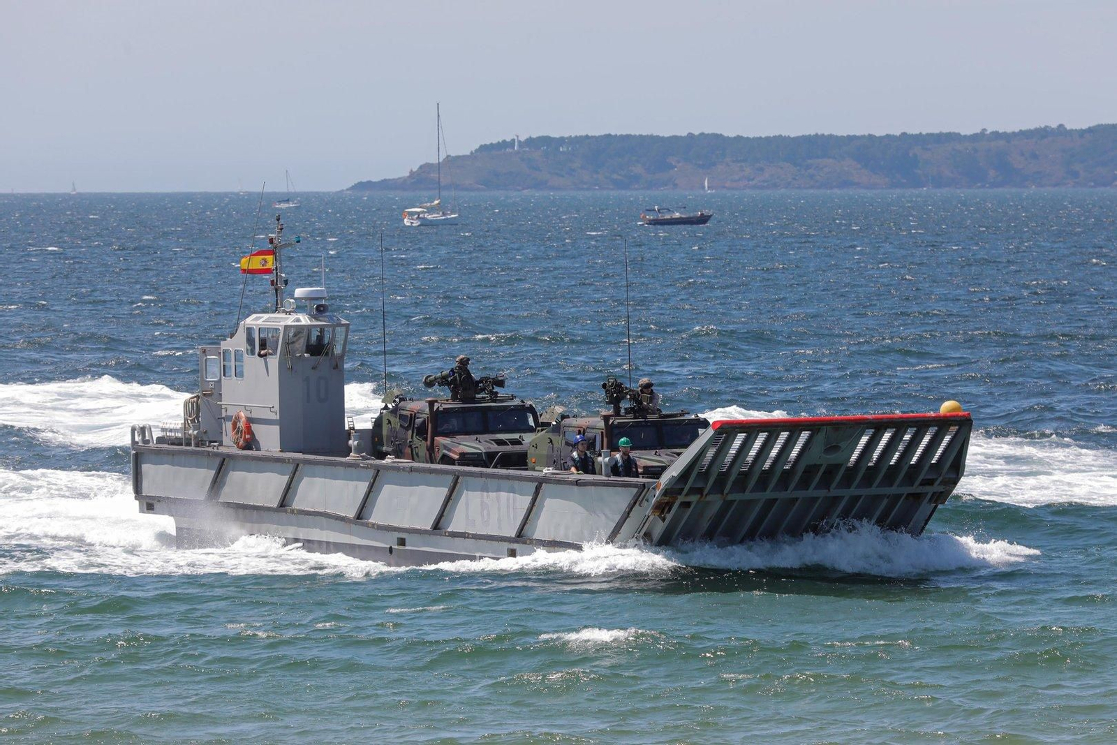 Exhibición flota Dédalo 24 en Samil.