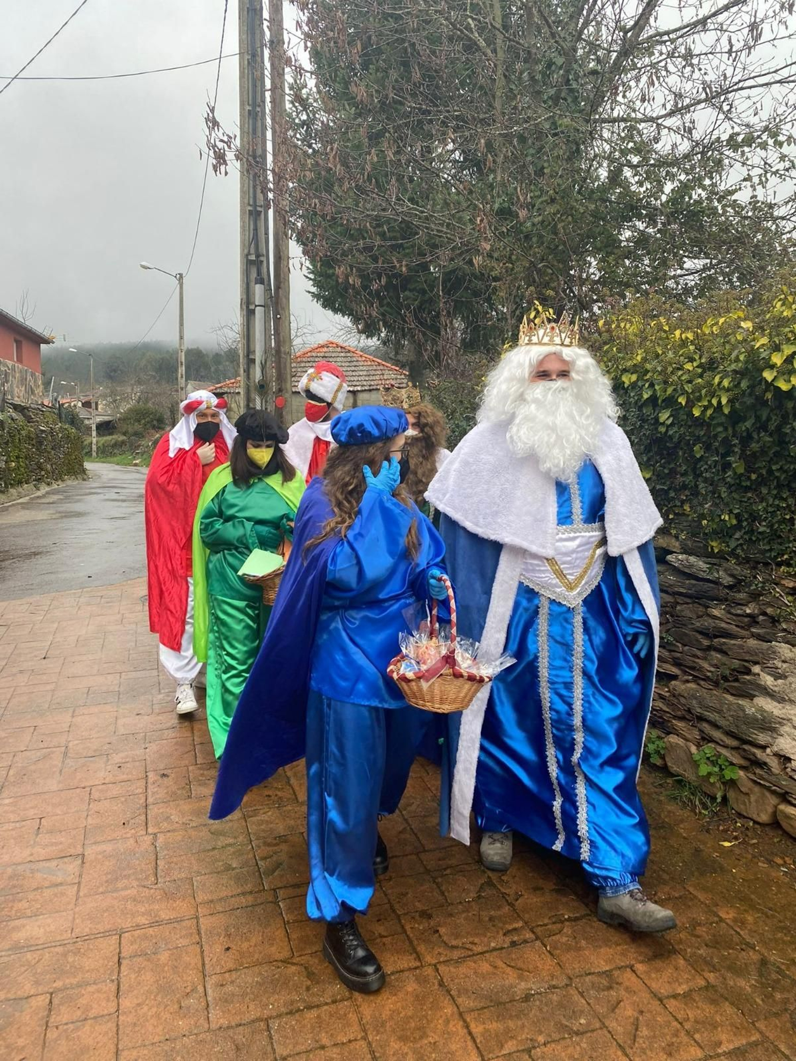 Los Reyes Magos en Laza.