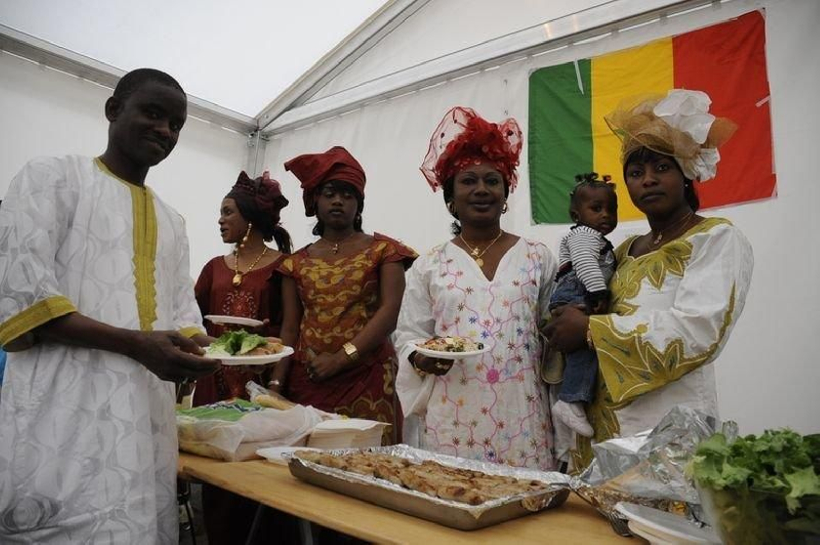 Una imagen de la celebración en Ourense del Día de la Independencia de Senegal.