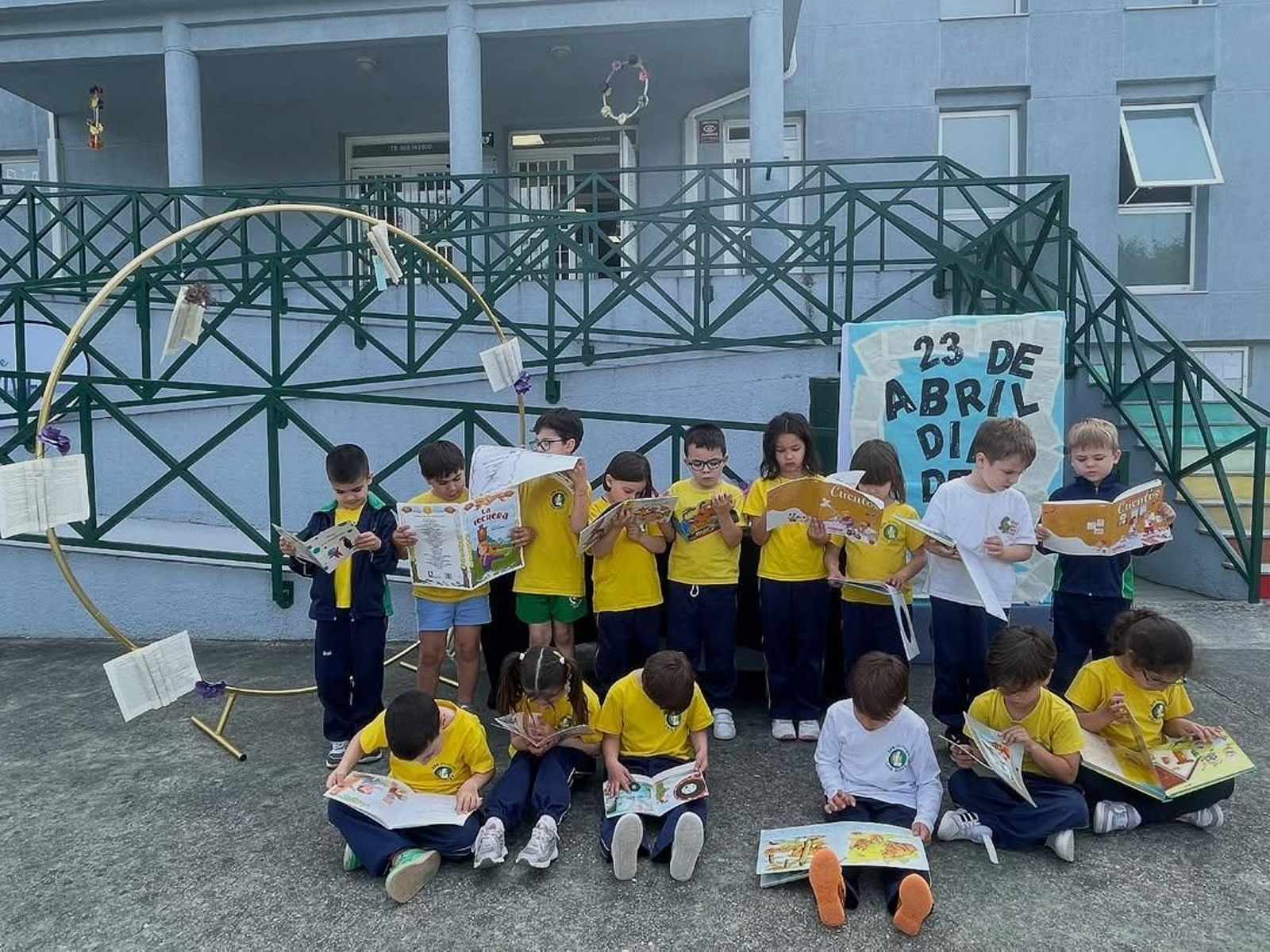 O Día do Libro no colexio Luis Vives