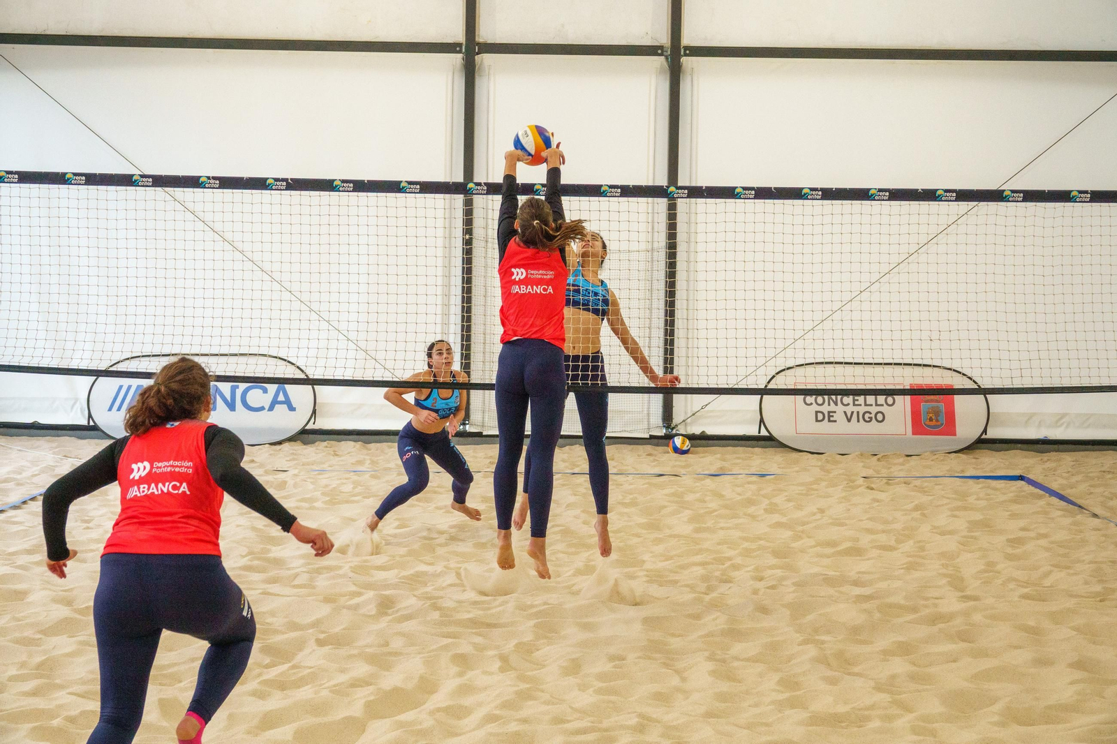 Galería | Jornada de partidos en Vigo de voley playa