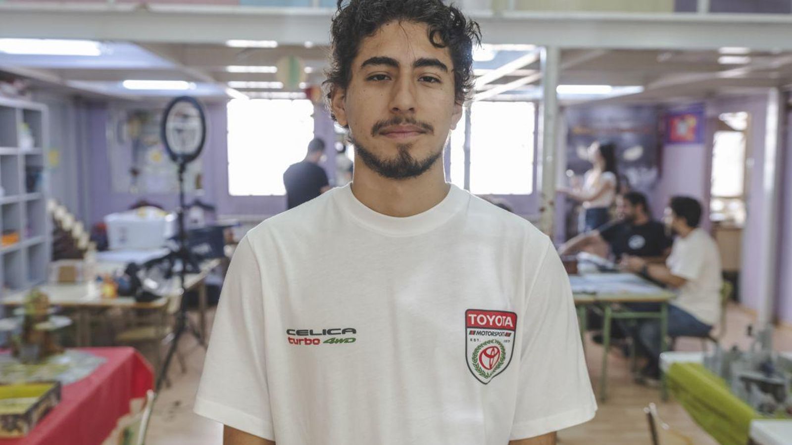 Juan Manuel Mejía, integrante, 22 años de edad