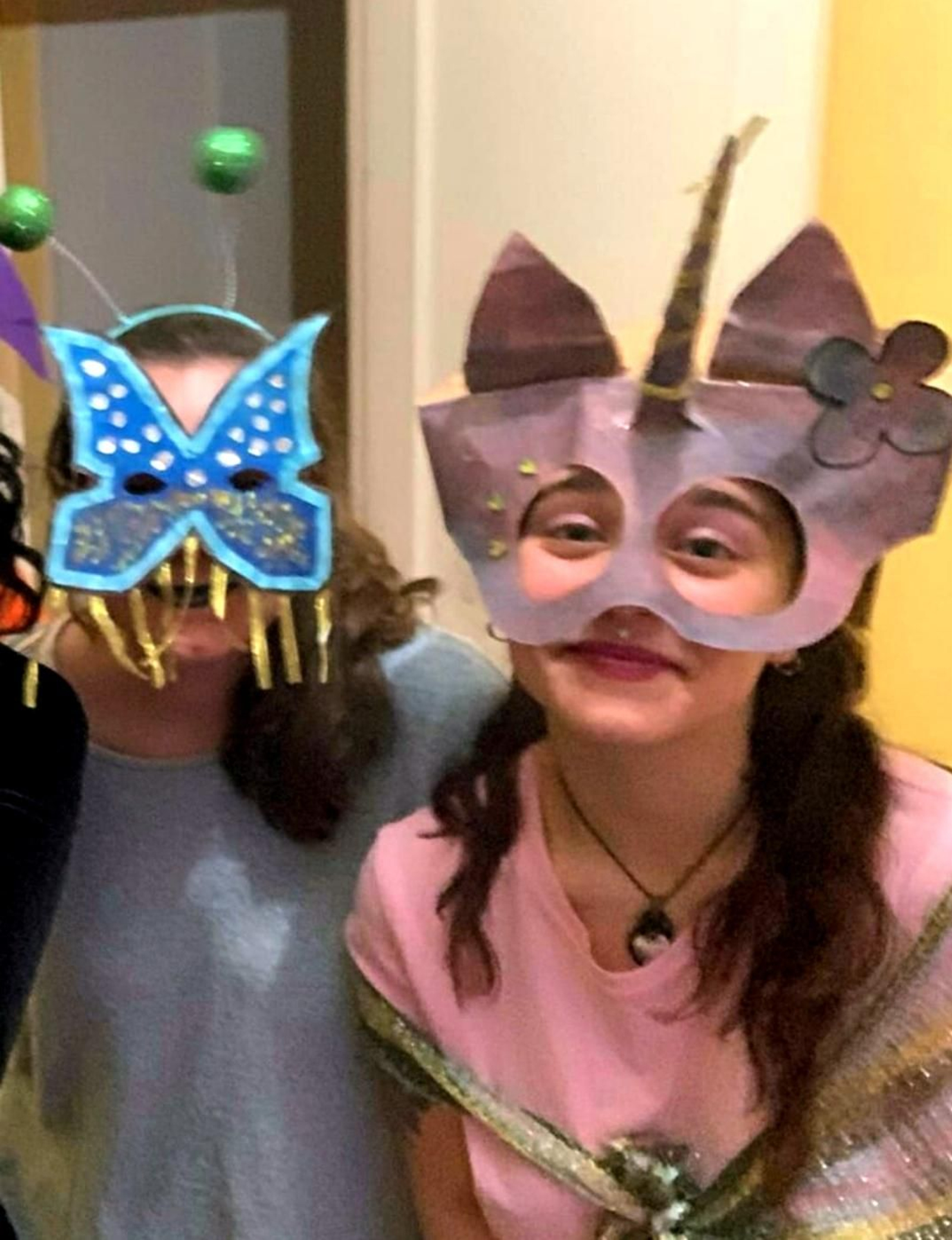 Máscaras personalizadas de Anabel Rodríguez en Ourense.