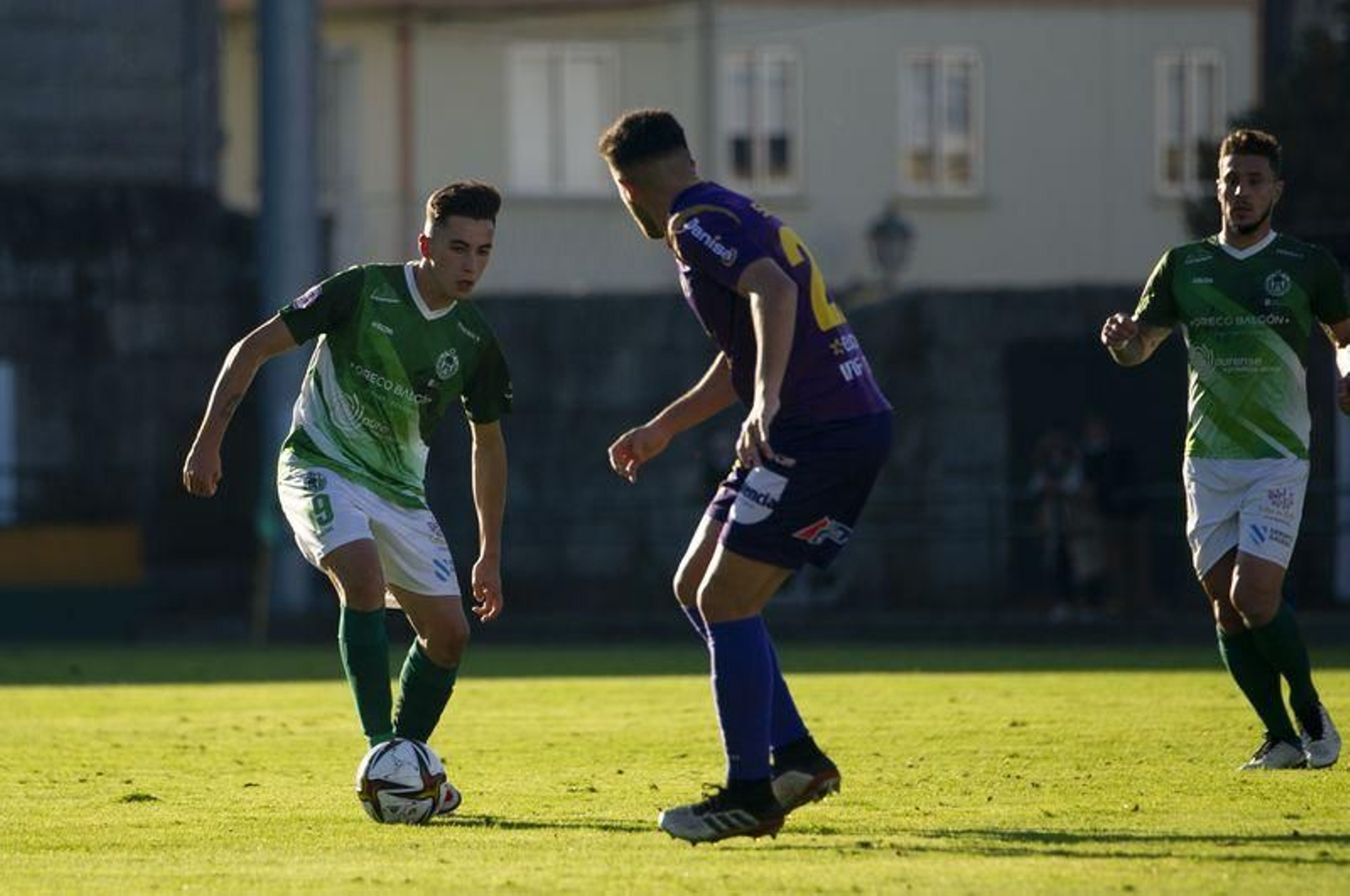 El partido entre el Arenteiro y el Palencia en Espiñedo (MARTIÑO PINAL)