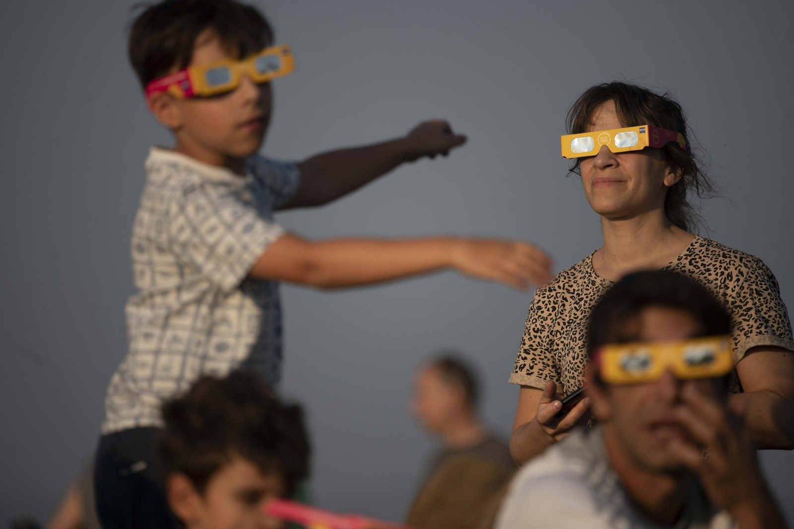 Galería | El observatorio de Trevinca, en A Veiga, vive una jornada histórica de eclipse