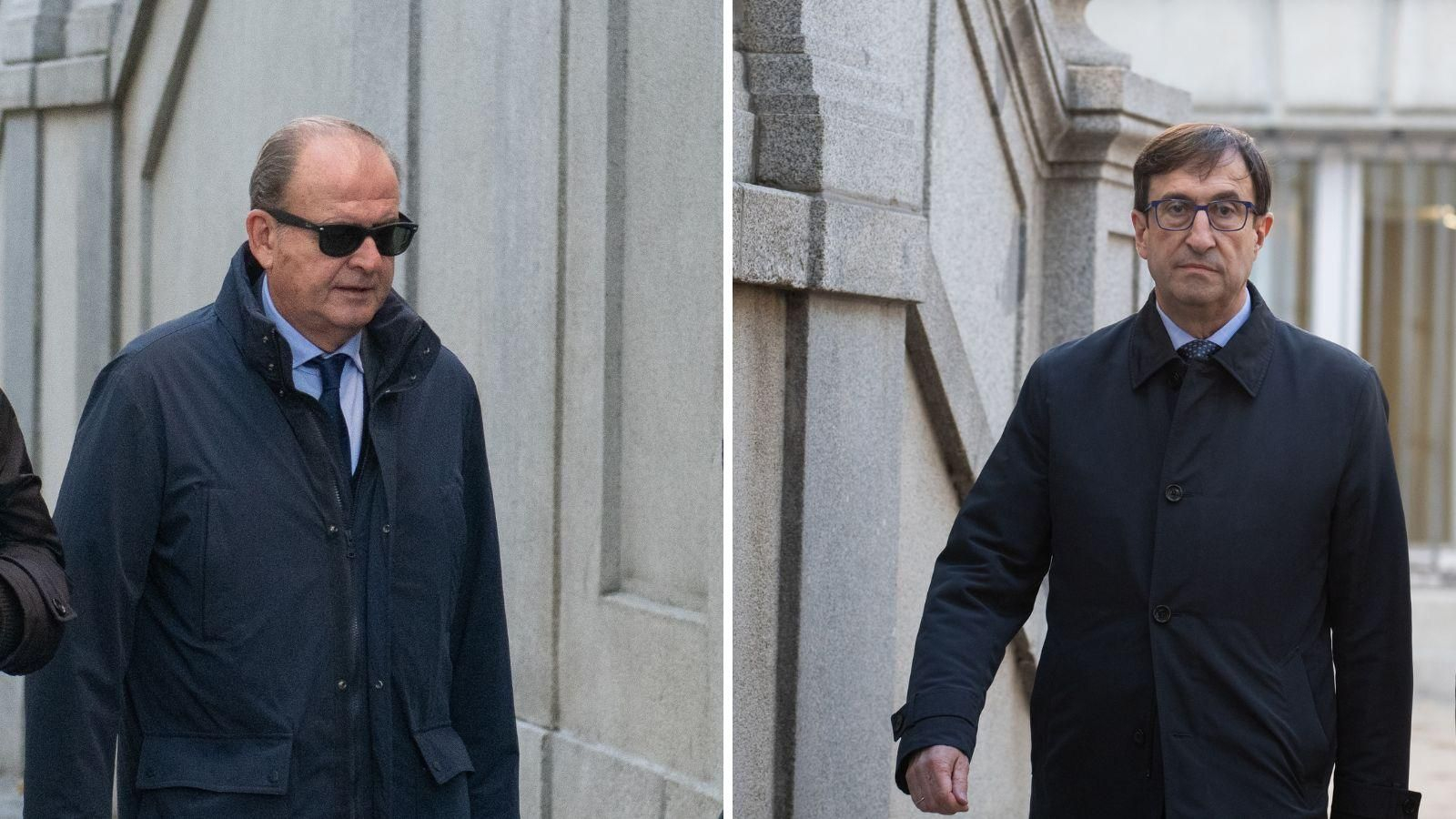 Vicente Pelegrini, exdirector de Acciona Construcción de España, y a Tomás Olarte, exdirector de la zona norte de la compañía