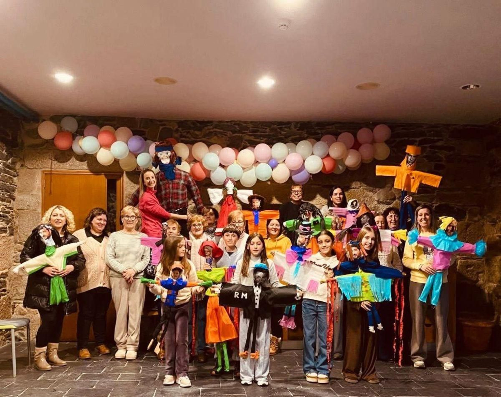 Comadres y Compadres protagonistas en el Entroido de A Gudiña.