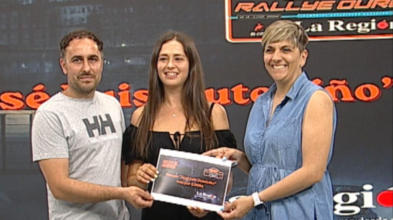 Fermín Sousa recoge el premio José Luis Outeiriño del 59º Rally de Ourense