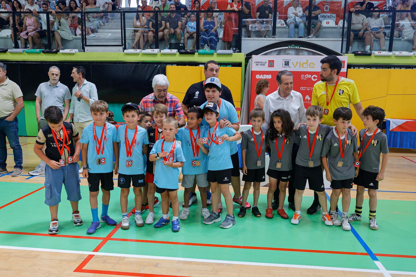 Galería | Clausura de la Vigo Cup con la entrega de medallas