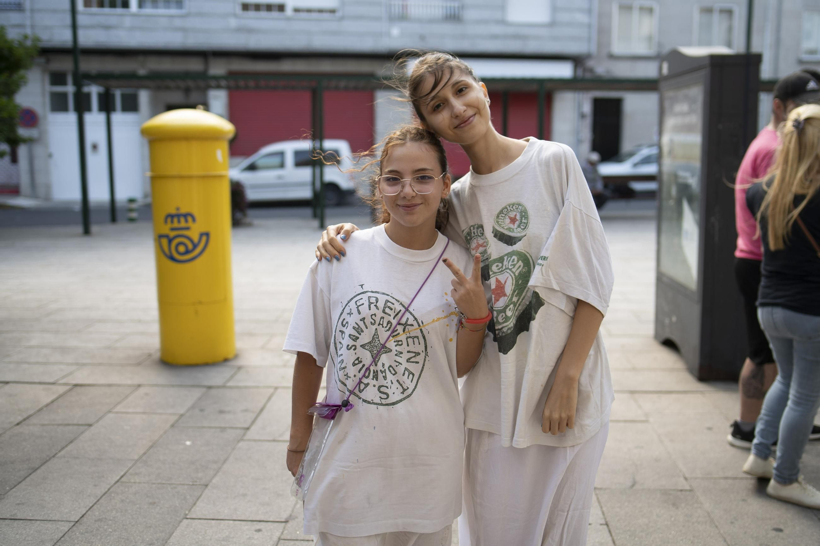 Galería | La fiesta de colores en Xinzo en imágenes