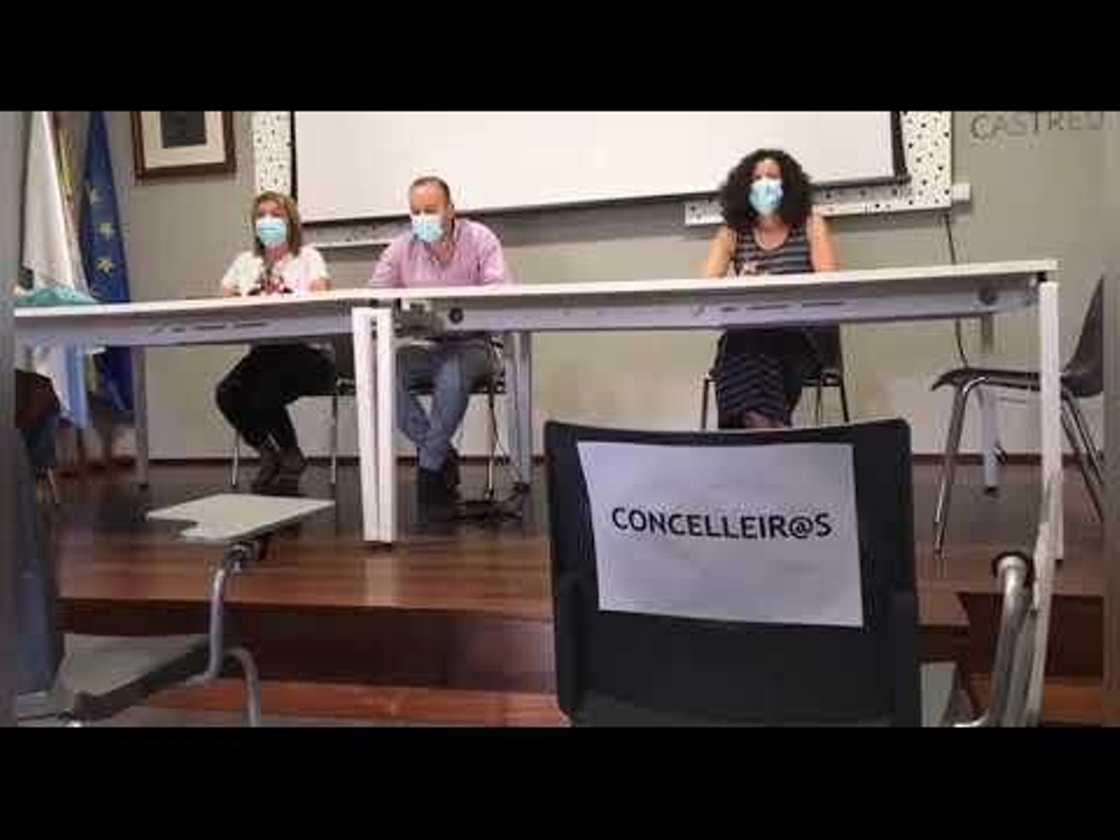 Pleno en Castrelo de Miño sobre la moción antitransfuguismo