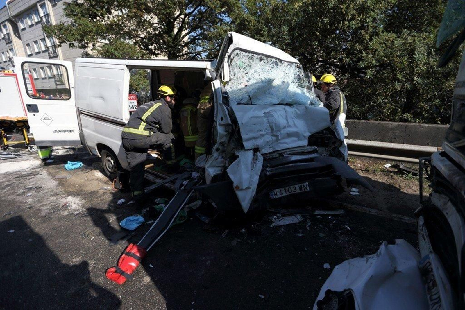 Accidente mortal en Redondela - Alberte 3