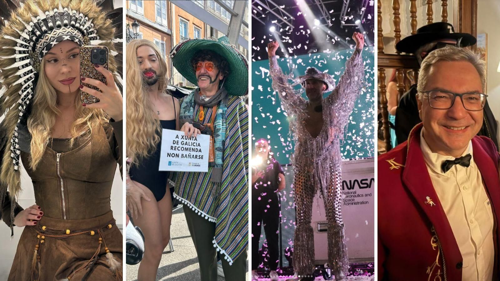 Los disfraces de algunos políticos gallegos.