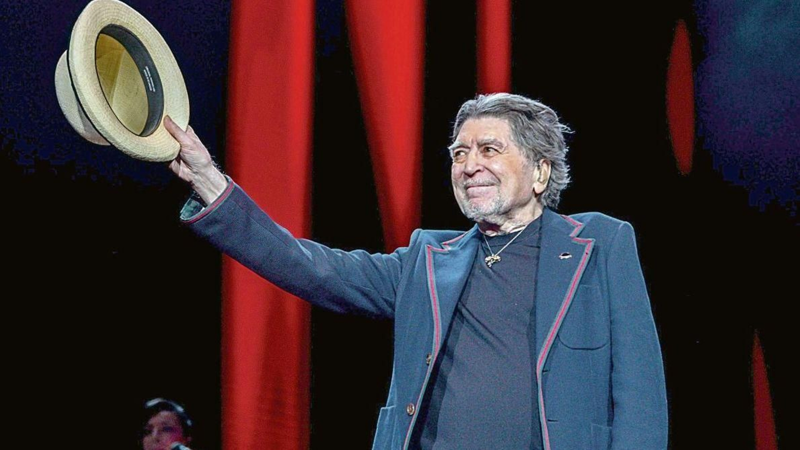 Joaquín Sabina en un concierto.