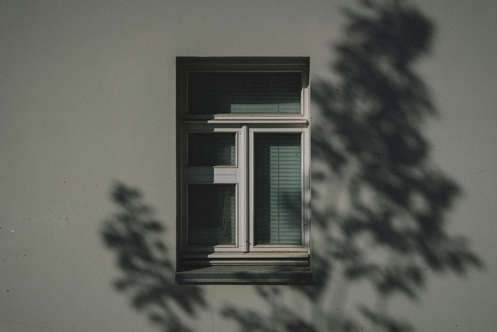 Ventanas bien cerradas, pero sin dar sensación de no estar la vivienda habitada.