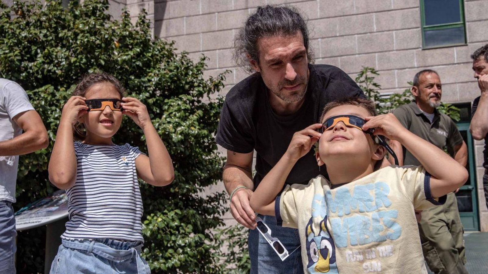 Los niños también disfrutarán del eclipse el 12 de agosto