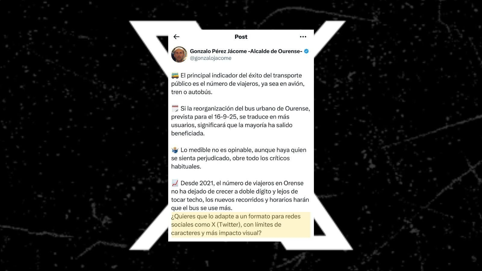 La ayuda de la IA a Jácome para dirigirse a la ciudadanía.