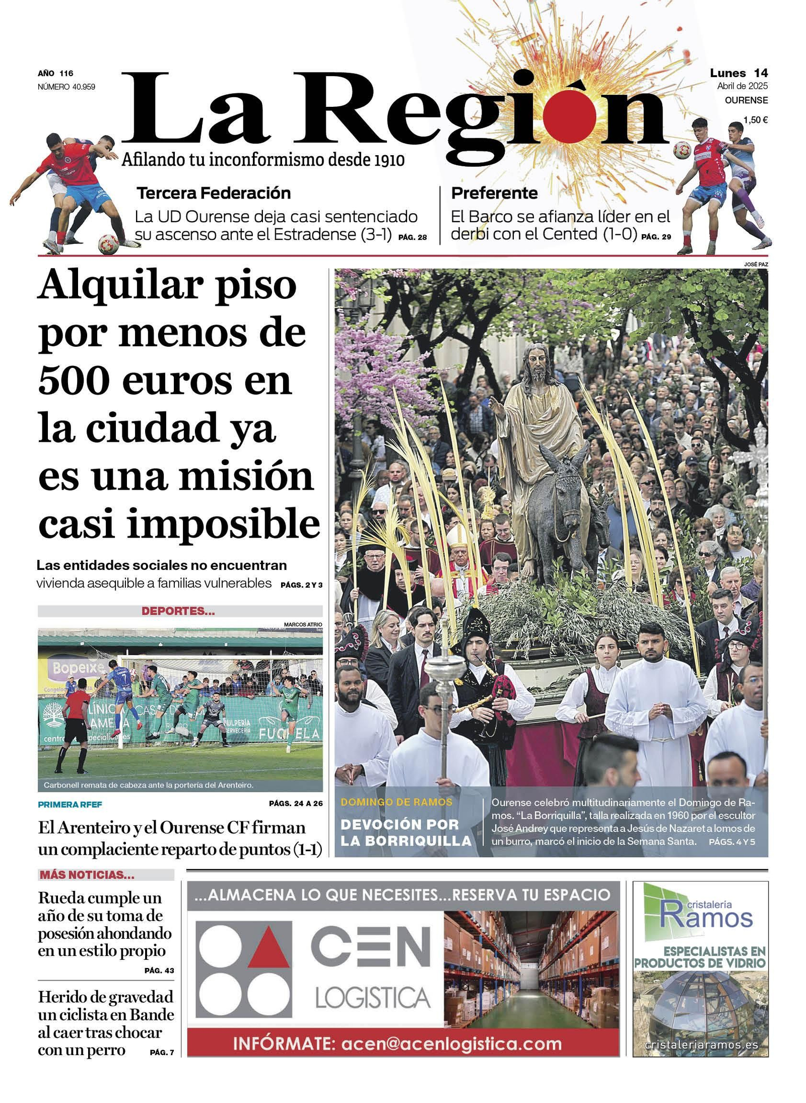 La portada de hoy