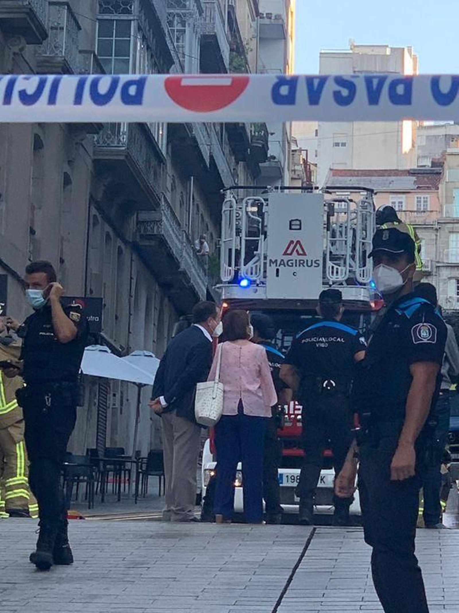 Un incendio se desata en la sede del Celta