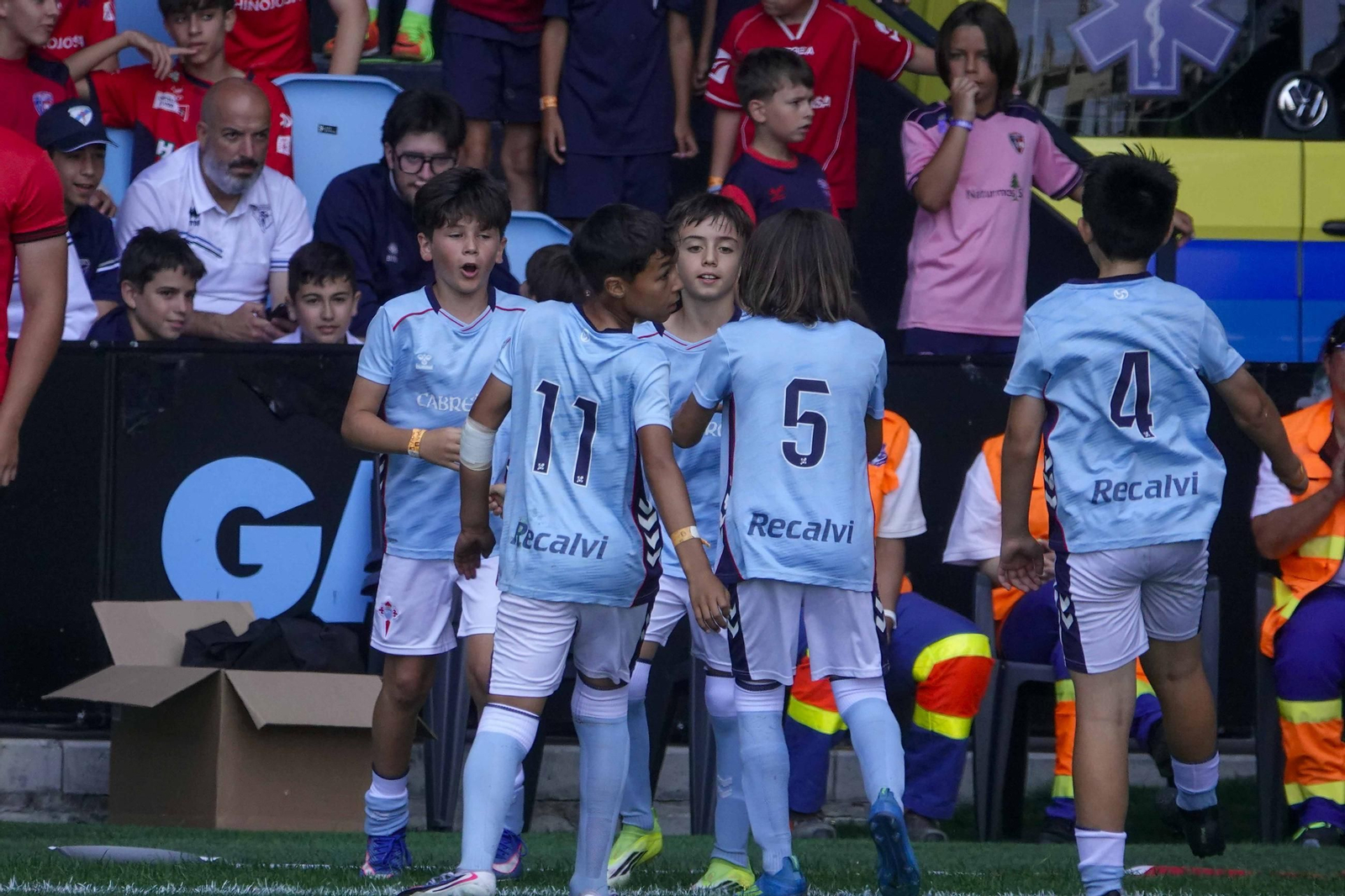 Galería | Balaídos despide la Vigo Cup con el acto de clausura y entrega de medallas