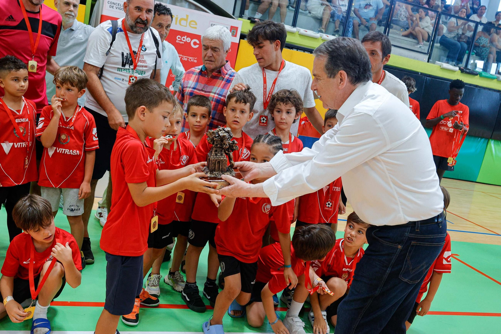 Galería | Clausura de la Vigo Cup con la entrega de medallas