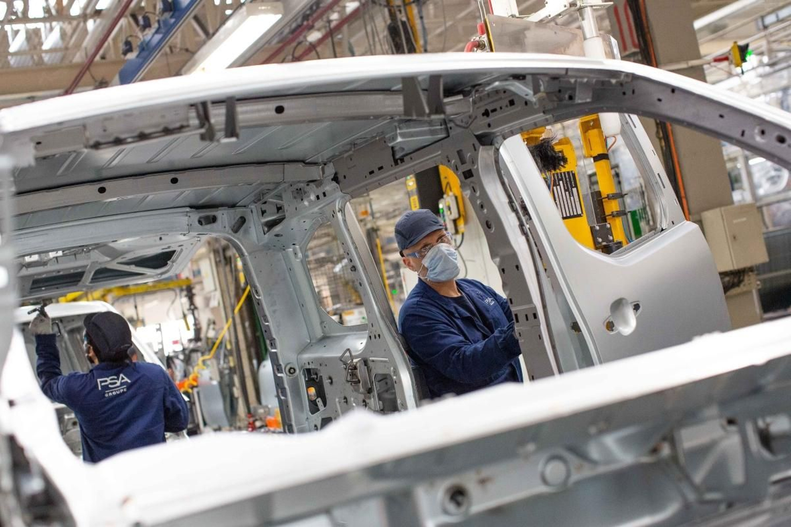 Trabajadores de Stellantis Vigo.