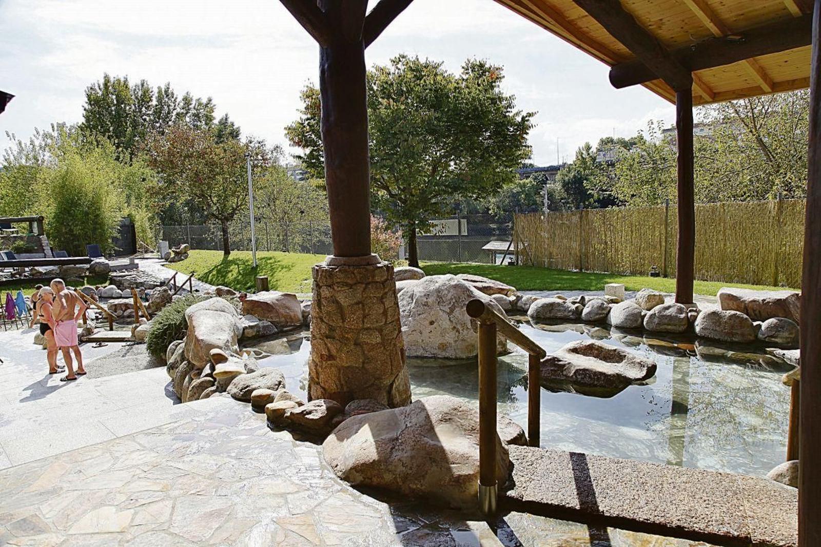 Termas privadas de A Chavasqueira.