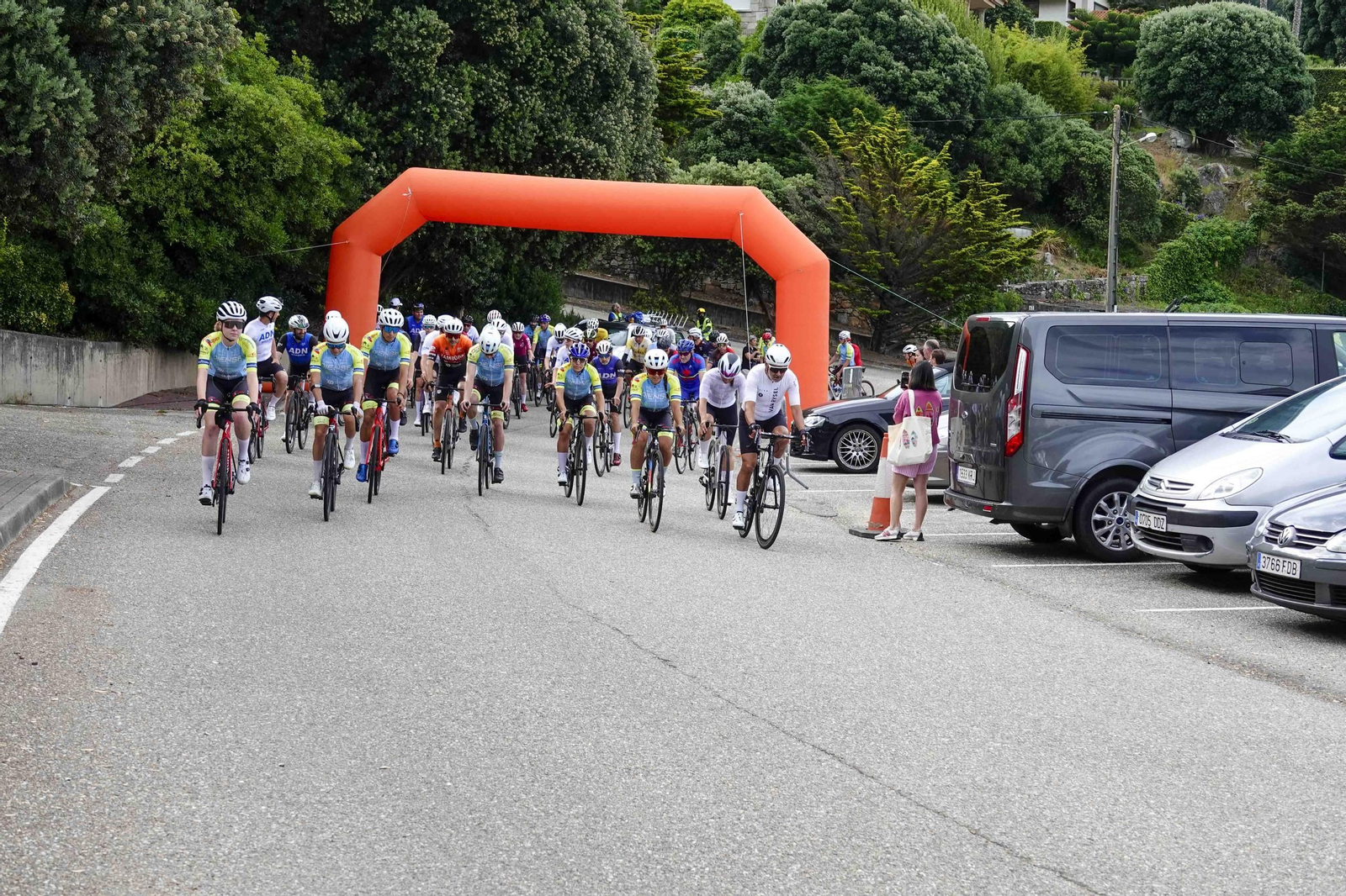Galería | El ciclismo se da cita en Baixo Miño con el Desafío Talaso Atlántico