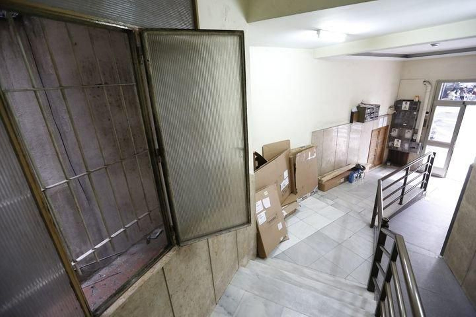 Entrada del inmueble en cuestión.