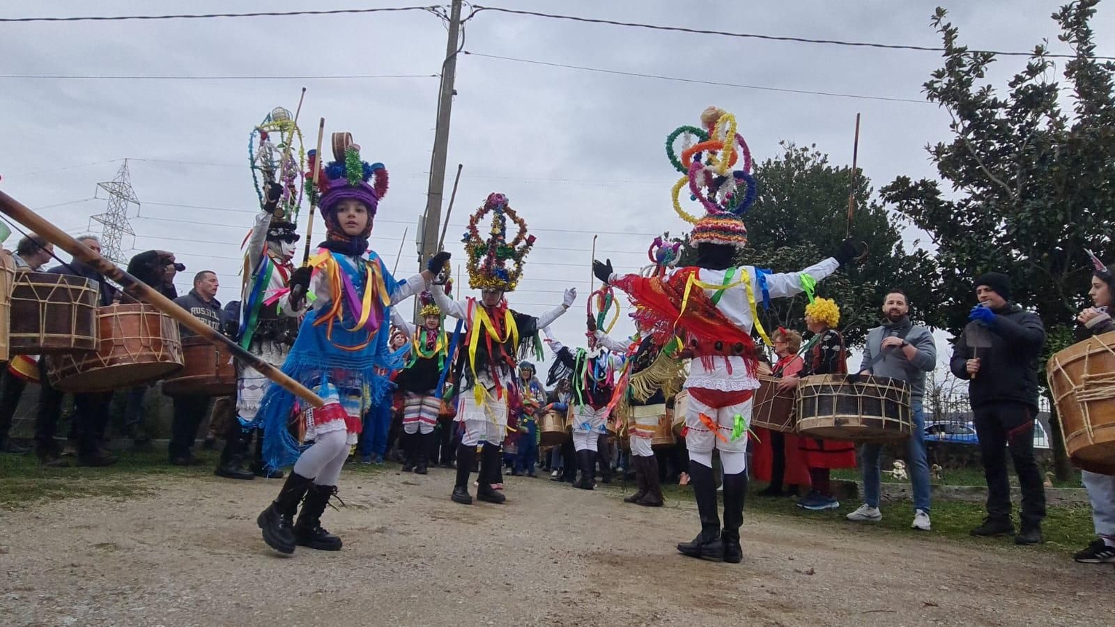 Tradición no domingo gordo de San Martiño