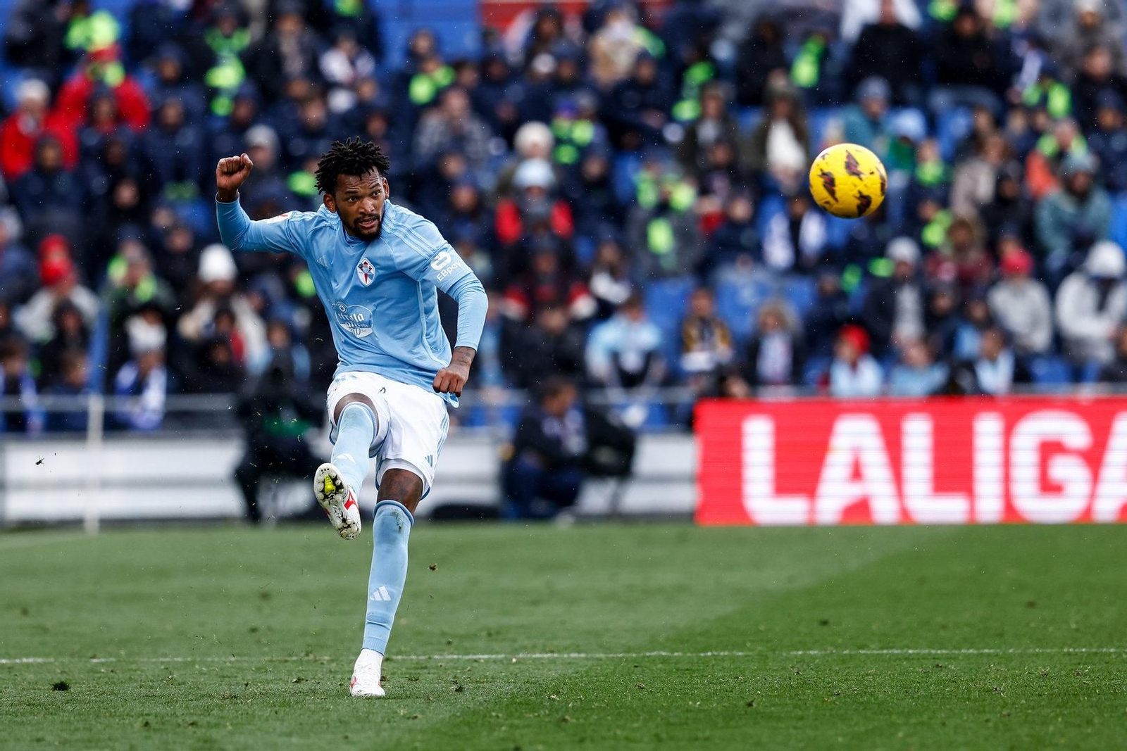Partido entre el Getafe y el Celta.