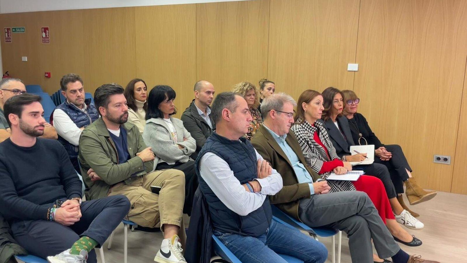Reunión de la gestora del PP de la ciudad de Ourense.