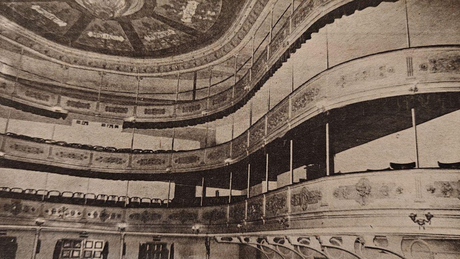Interior del Teatro Principal.