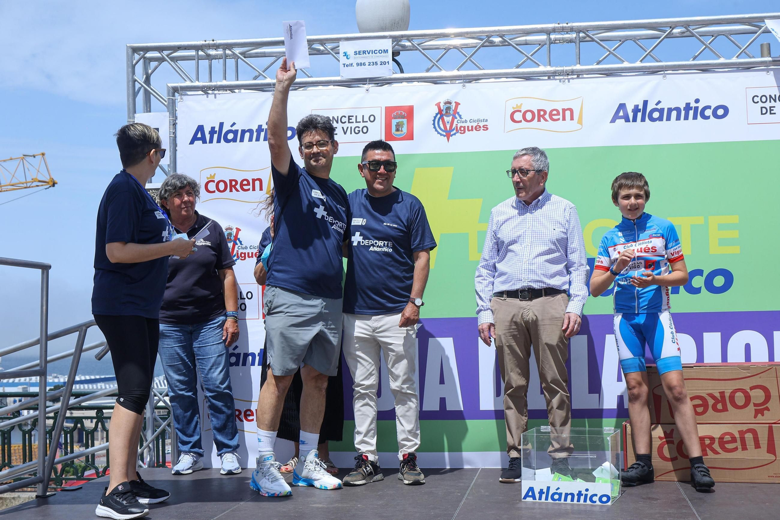 Galería | El ciclismo toma Vigo con la primera edición del Día de la Bici de Atlántico