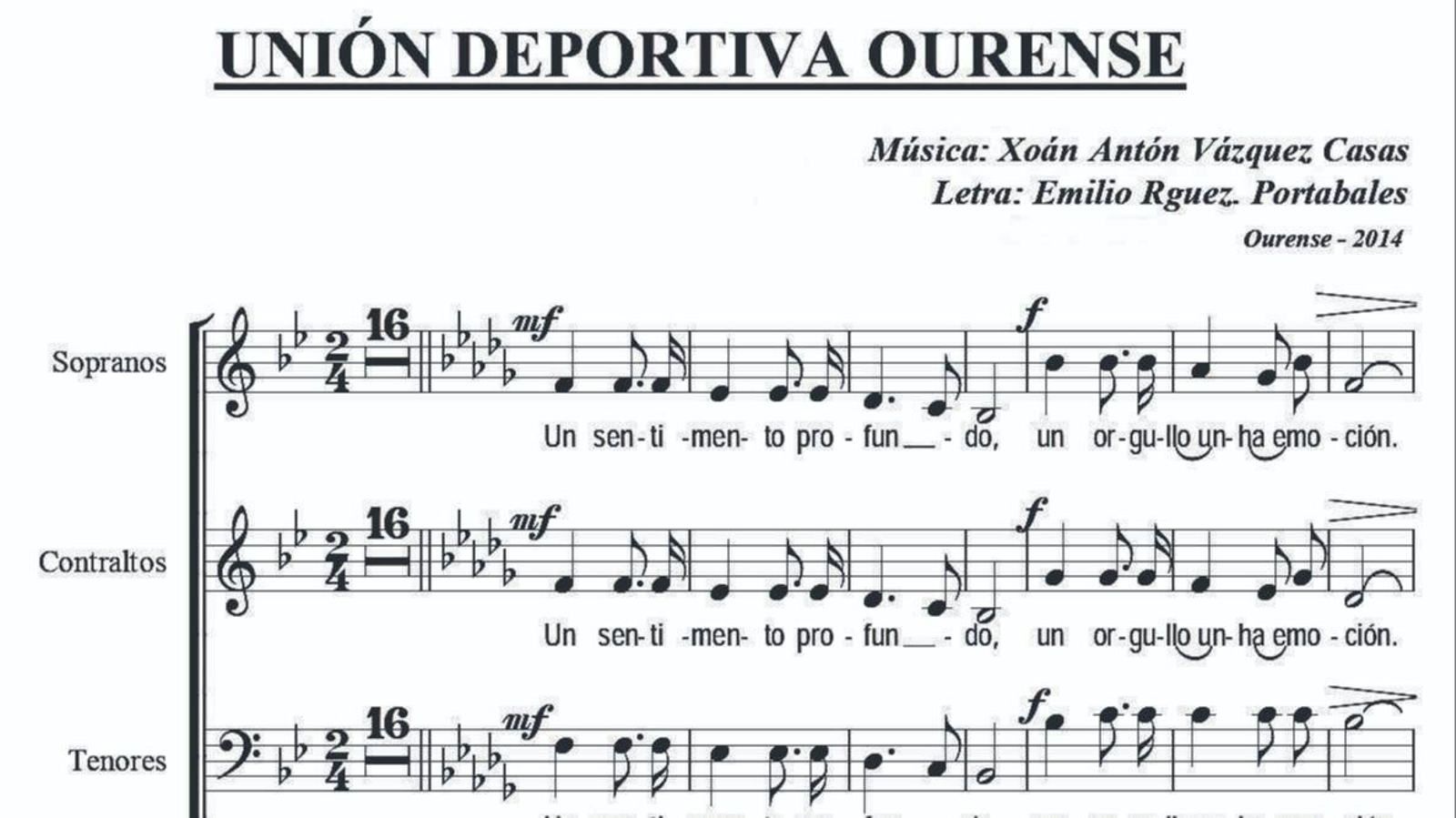Himno UD Ourense
