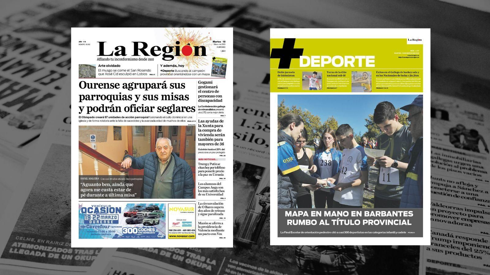 Las portadas de hoy.